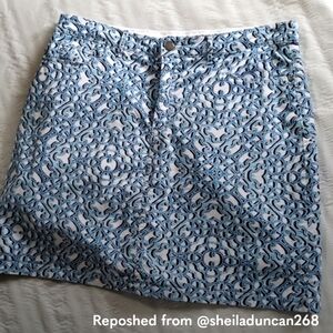 ⚓CROFT & BARROW SKIRT SHORTS SIZE 14 STRETCHABLE FABRIC CITY TRENDS